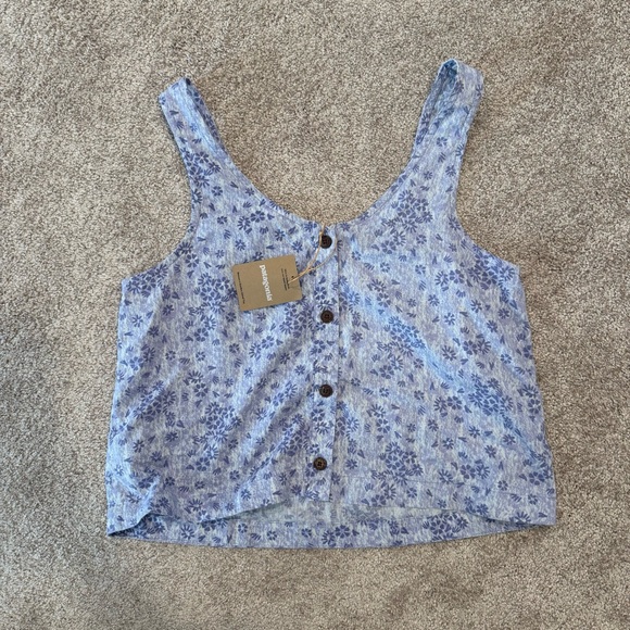 Patagonia Tops - Women’s Patagonia Garden Island Tank Top Purple Hemp